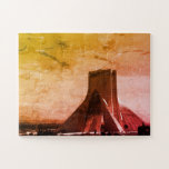 Vintage Iran tehran Azadi Square Legpuzzel<br><div class="desc">Vintage Iran tehran Azadi Square</div>