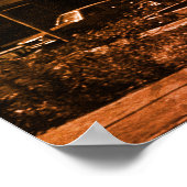 Vintage Iraq baghdad fountain Poster (Hoek)