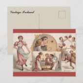 Vintage Ireland  Briefkaart (Voorkant / Achterkant)