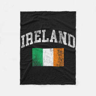 Vintage Ireland Irish Flag St Patrick's Day  Fleece Deken