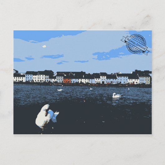 Vintage Ireland Travel Postcard Briefkaart (Voorkant)