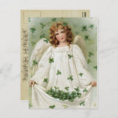 Vintage Irish Angel Briefkaart (Voorkant / Achterkant)