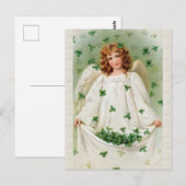 Vintage Irish Angel Briefkaart (Voorkant / Achterkant)