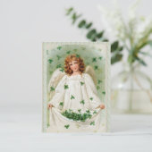 Vintage Irish Angel Postcard Briefkaart (Staand voorkant)
