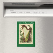 Vintage Irish Harp Magnet (Insitu (Vaatwasser))