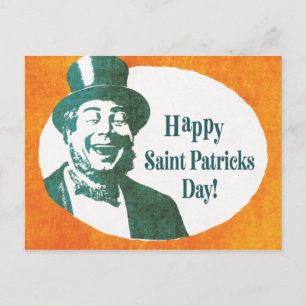 Vintage Irish Saint Patrick Briefkaart
