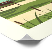 Vintage Irving Texas Poster (Hoek)