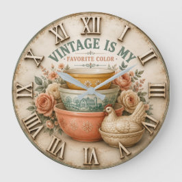 Vintage Is My Favorite Color Farmhouse Mixing Bowl Grote Klok