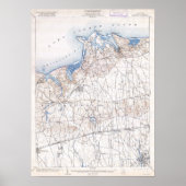 Vintage Islip Brookhaven Long Island Poster (Voorkant)