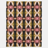 Vintage Istanbul ondergronds Cistern Basilica Hoes Fleece Deken (Voorkant)