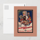 Vintage Italiaanse adverterene snoepjes Briefkaart (Voorkant / Achterkant)