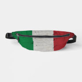 Vintage Italiaanse Vlag Heuptasje (Voorkant)
