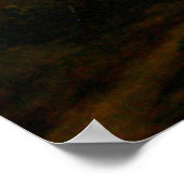 Vintage Italian Landscape with Ruins Poster (Hoek)