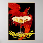 Vintage Italian Spumante Advertisement Poster (Voorkant)