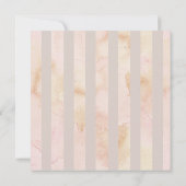 Vintage Ivoor Roos Floral Square Weddenschap (Achterkant)