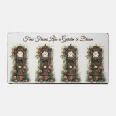 Vintage Ivy Rose Staande Klok Bureaumat (Voorkant)