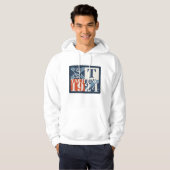 Vintage Jachten 1924 Patch – Zeilen Hoodie (Voorkant volledig)