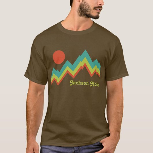 Vintage Jackson Hole T-shirt (Voorkant)