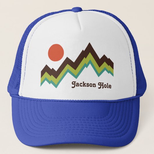 Vintage Jackson Hole Trucker Pet (Voorkant)