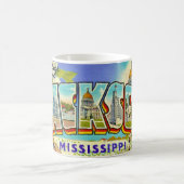 Vintage Jackson Miss Greetings Koffiemok (Center)