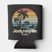 Vintage Jacksonville Florida Blikjeskoeler (Achterkant)