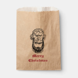 Vintage Jacob Marley Dickens A Christmas Carol Bedankzakje