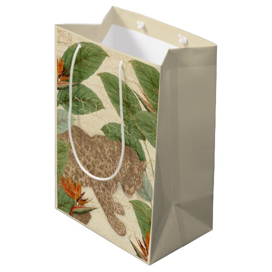 Vintage Jaguar Medium Cadeauzakje (Achterkant Gekanteld)