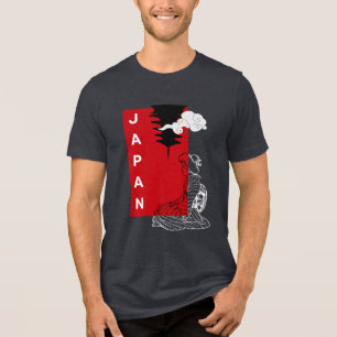 Vintage Japan Geisha Traditioneel Shirt