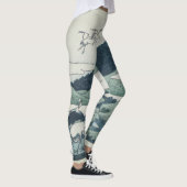 VINTAGE JAPANESE AFDRUKTE Leggings (Rechts)