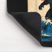 Vintage Japanese Art Kaiju Monster  Muismat (Hoek)