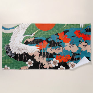 Vintage Japanese Art Strandlaken