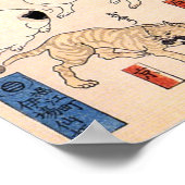 Vintage Japanese Cats by Utagawa Kuniyoshi Poster (Hoek)