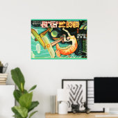 Vintage Japanese Expo poster (Thuiskantoor)