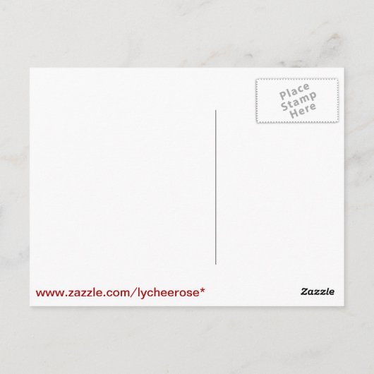 Vintage Japanese fish postcard Briefkaart (Achterkant)