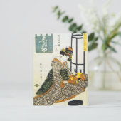 Vintage Japans Art. Briefkaart (Staand voorkant)