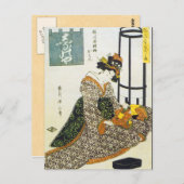 Vintage Japans Art. Briefkaart (Voorkant / Achterkant)