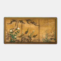 Vintage Japans Vogel Kunst Bureaumat