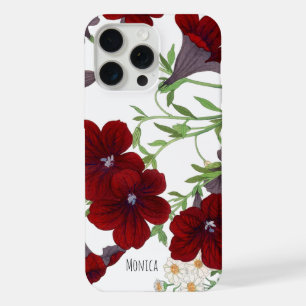 Vintage Japanse bloemkunst geschilderde tong Maywe iPhone 15 Pro Max Case