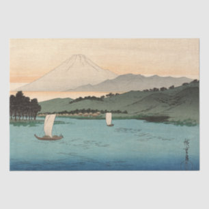 Vintage Japanse Fukeiga 4 - Ukiyo-e  Tissuepapier