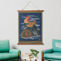 Vintage Japanse Haan Kip Draak Kunst