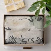 Vintage Japanse kalligrafiekunst (10) Tissuepapier (Geschenk)