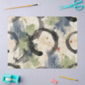 Vintage Japanse kalligrafiekunst (3) Tissuepapier (Craft)