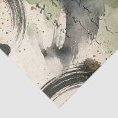 Vintage Japanse kalligrafiekunst (3) Tissuepapier (Detail)