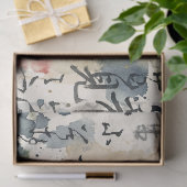 Vintage Japanse kalligrafiekunst (5) Tissuepapier (Geschenk)