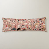 Vintage Japanse Ukiyo-e kattenpatroon: Kuniyoshi Lichaamskussen (Achterkant)
