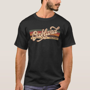 Vintage jaren '80 jaren '70 Oakland Retro Oakland T-shirt