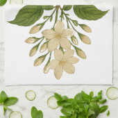 Vintage Jasmine Theedoek (Gevouwen)