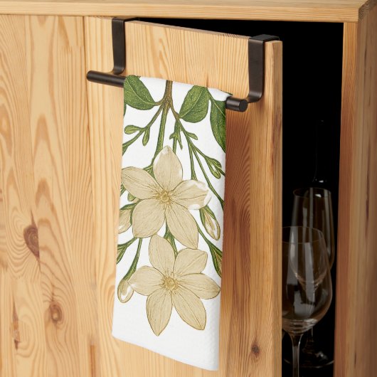 Vintage Jasmine Theedoek (Derde Gevouwen)