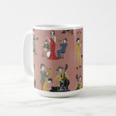 Vintage Jazz Band Koffiemok (Voorkant links)