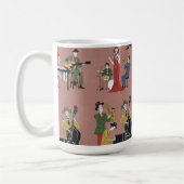 Vintage Jazz Band Koffiemok (Links)